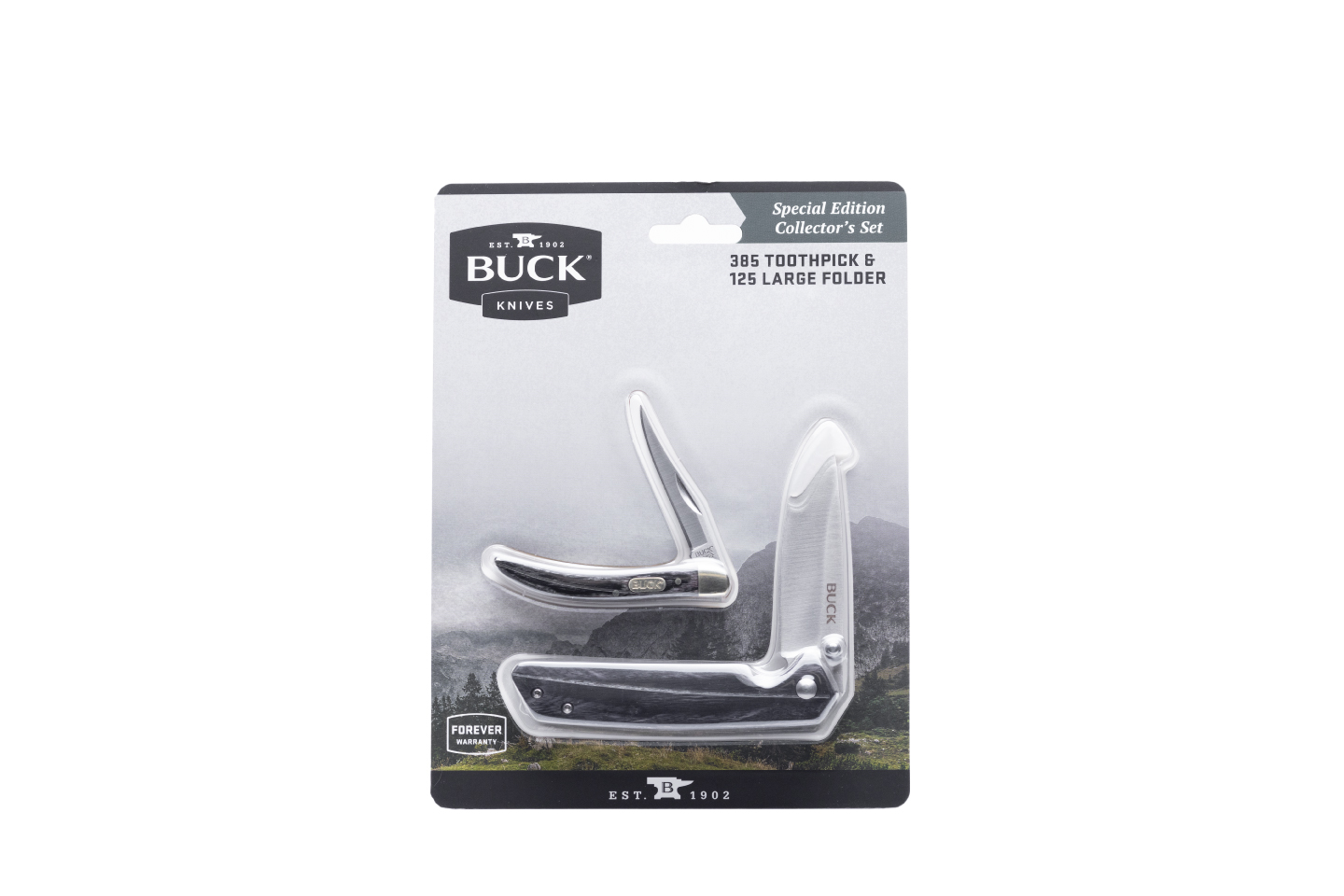 Buck® 385 Toothpick & Buck 125 EDC Folding Knife Combo | Bass Pro Shops ...